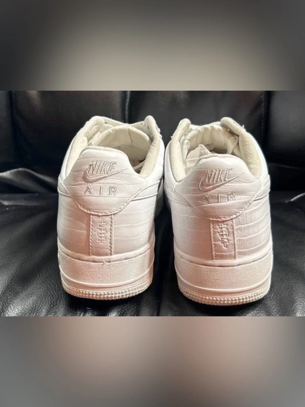 Nike Air Force 1 HTM 2 White Crocodile Rare Only 10M (No Box) 385/1506pairs Made